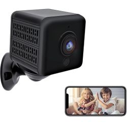 New In Box Mini Security Wireless Camera for indoor,HD 1080P,AI Motion Detection,150Days Standby Battery Life(Black)