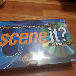 Mattel SCENE IT DVD Movie Trivia Game Original 1st Edition. Brand New Sealed

