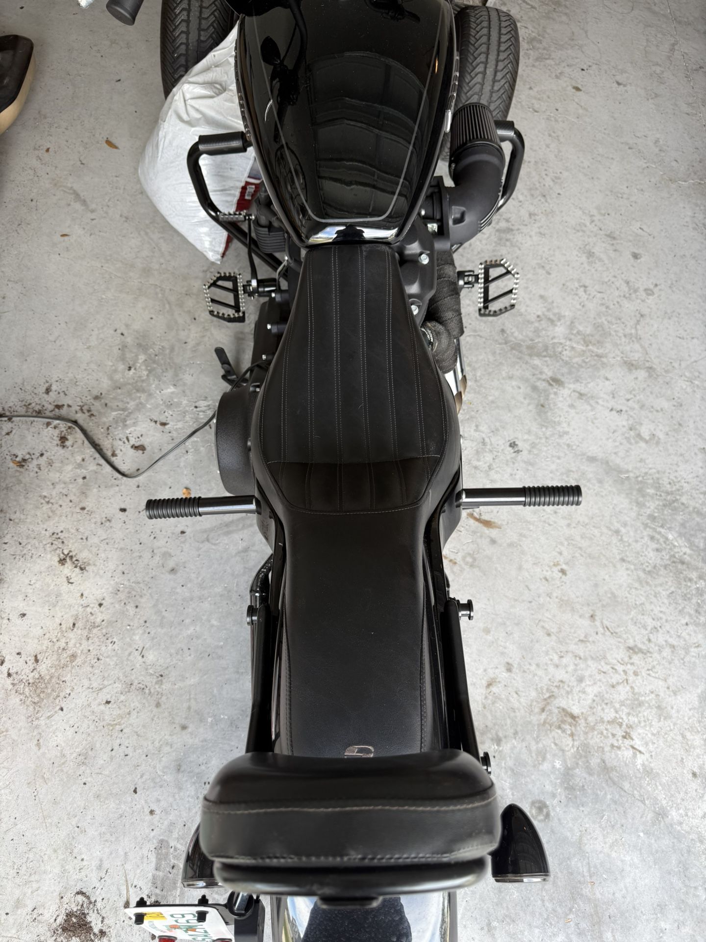 Saddleman Seat/ Harley Backrest