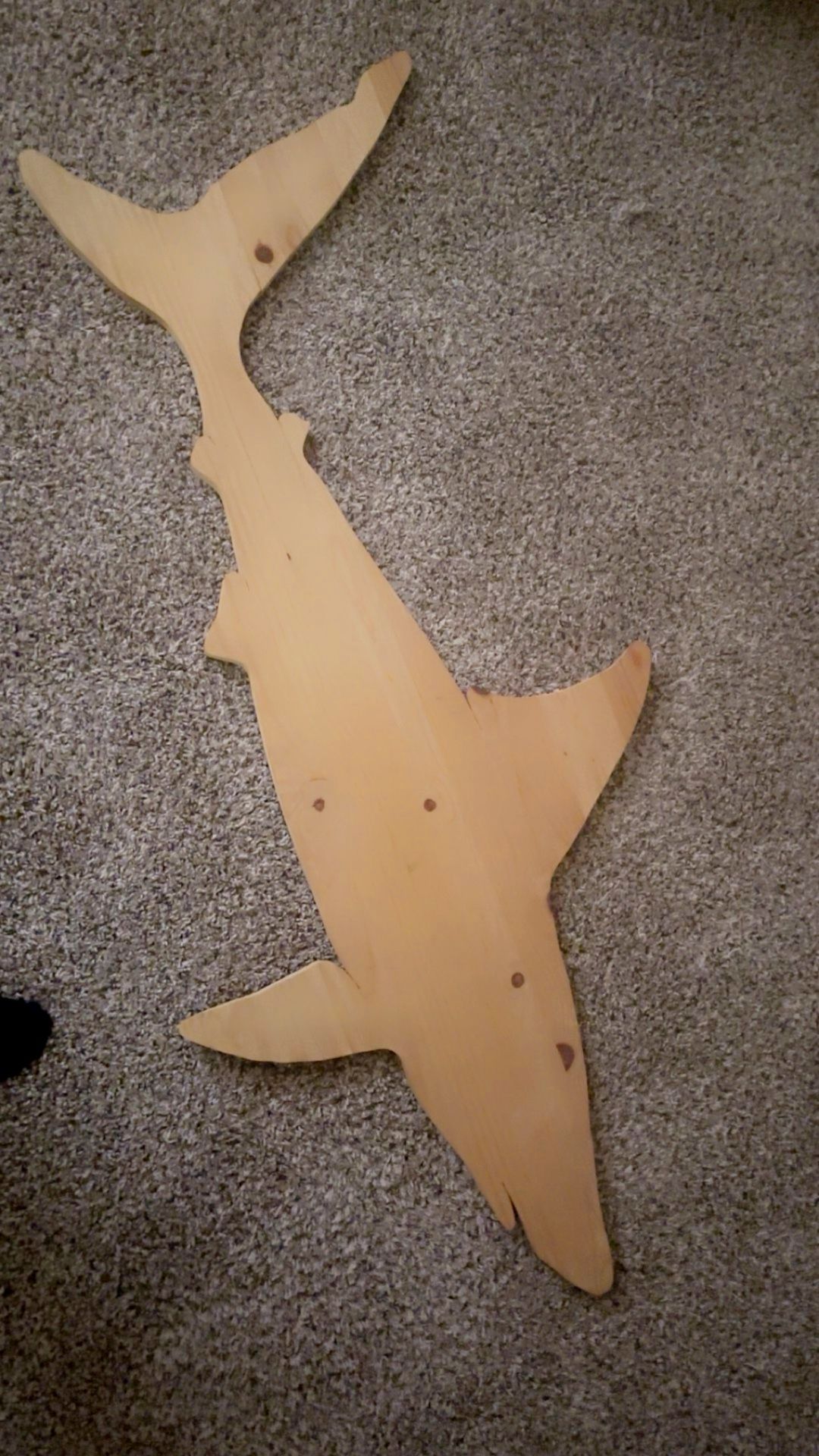 Wooden Shark Handmade 
