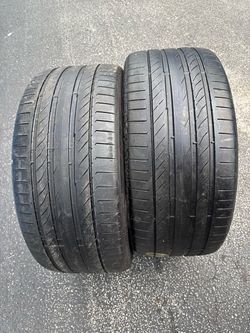Set of 2 nice Continental ContiSportContact 265/40/21 ( We install & balance )