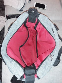 Grey Skip Hop Duo signature diaper bag!