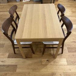Ikea EKEDALEN  Extendable Dining Table In  Oak