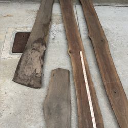 Black walnut slab lot 7 foot lumber