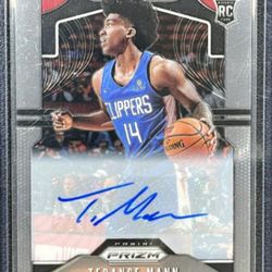Super Nice Terrance Mann Rookie, Auto Card In MINT CONDITION