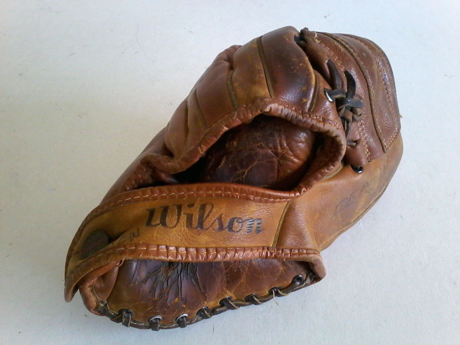 Vintage Wilson Ball Hawk Lou Boudreau A2081 Baseball Glove