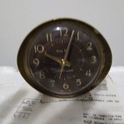 Baby Ben Antique Clock, Tested ,works