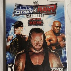 SmackDown VS Raw 2008 Nintendo Wii