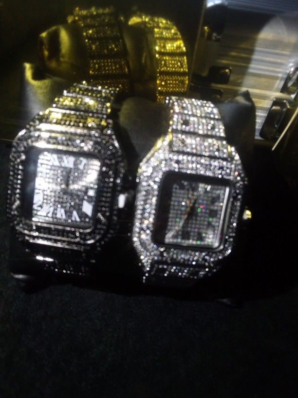 Lab Iced Celebrity Pieces Resizable Australian Stones✨