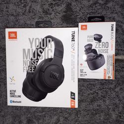 JBL Active Noise Cancelling Earbuds & Headphones