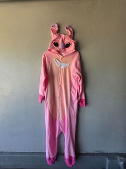 Angel Stitch Pink Kigurumi Onesie Pajama