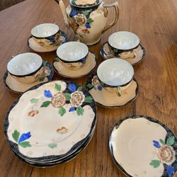 Antique Japanese Tea Set