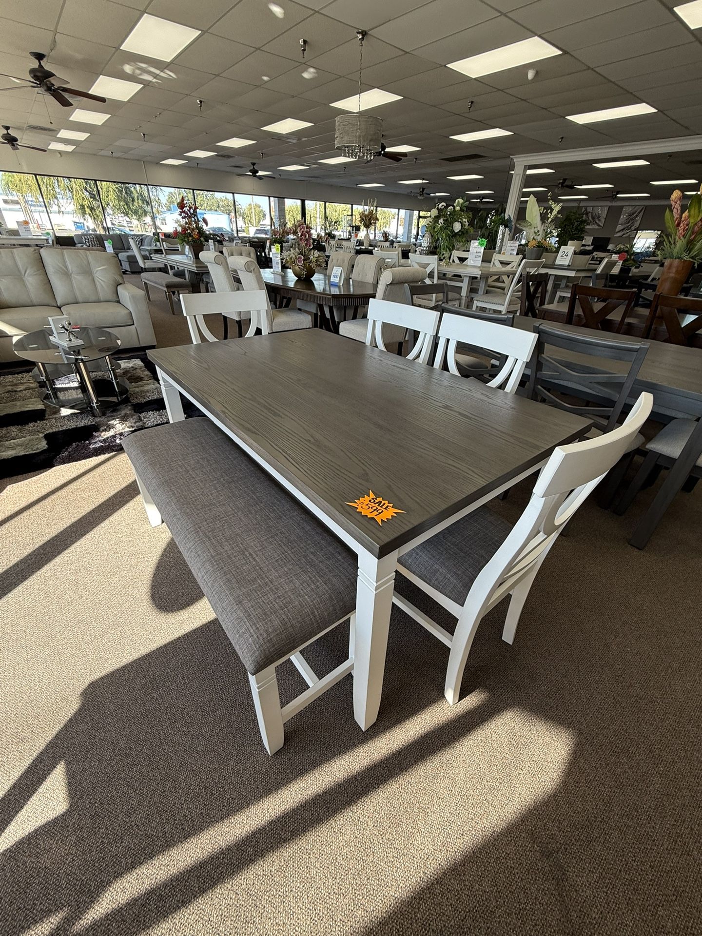6 Pc Dining Table