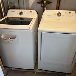 Samsung Washer and Dryer