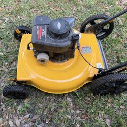 Lawn Mower Poulan Pro Push Mower Very Good Condition Work Great 