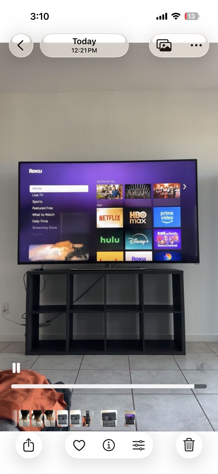 80’ Inch Vizio Tv (2013)