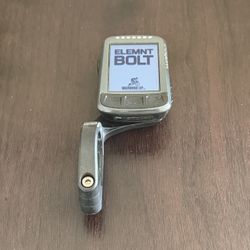Wahoo ELEMNT BOLT GPS Bike Computer - (WFCC3B) With Mount