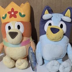 Bluey & Bingo plush bundle