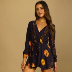 Women’s tye dye romper