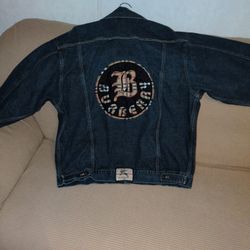 Vintage  Burberry Jean Jacket 