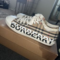 Authentic Size 10 Burberry Shoes