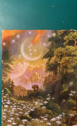 750 PIECE JIGSAW PUZZLE - Ceaco Enchanting Shimmer Collection “In the Forest of Serre” (Item 1136-1) UNASSEMBLED/IN BOX