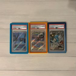 Pokemon PSA Graded Slabs