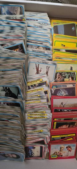 Vintage 80s  Star Wars & Ofher Non Sports Cards Large Lot
