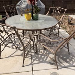Metal Patio table 