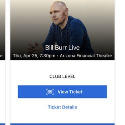 Bill Burr Tickets For Thursday