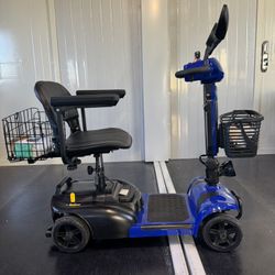 Four-wheeled electric scooter