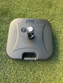 44LBS water filled umbrella base stand color : black