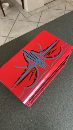 Mini tool box (pinstriped)