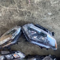 2014 2016 Nissan Rogue Driver Left Passenger Right Headlight 