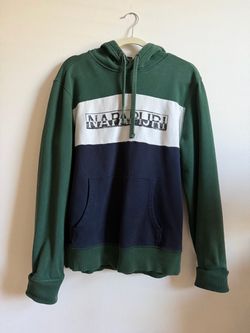 Napapijri | Color-Blocked Men’s Hoodie, Large