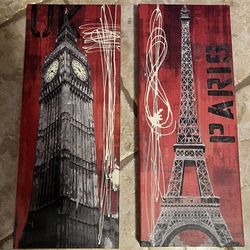Decor-Red London/Paris