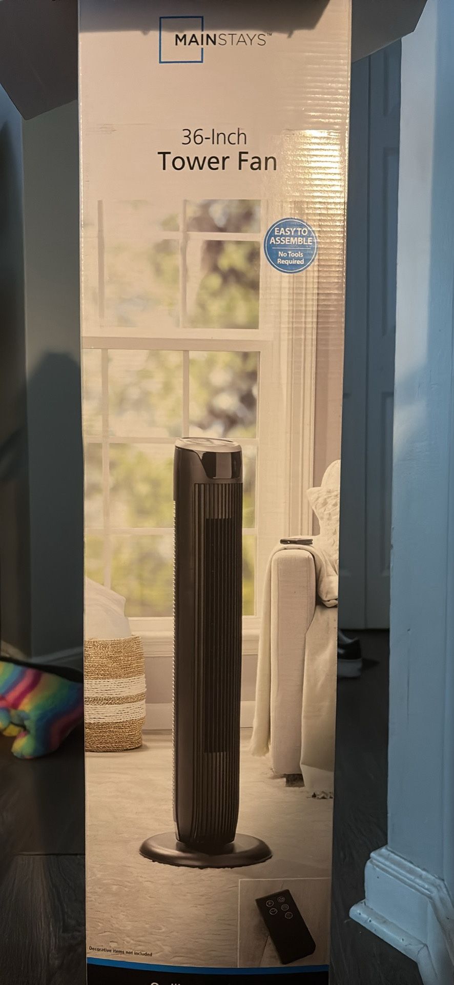 36in Oscillating Tower Fan