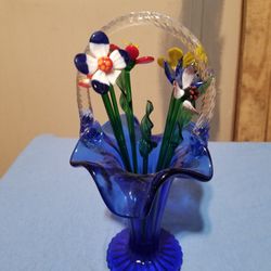 Fenton  glass vases Glass Flowers