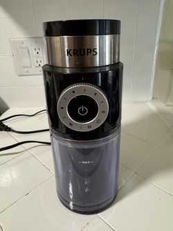 Krups Electric Burr Coffee Grinder
