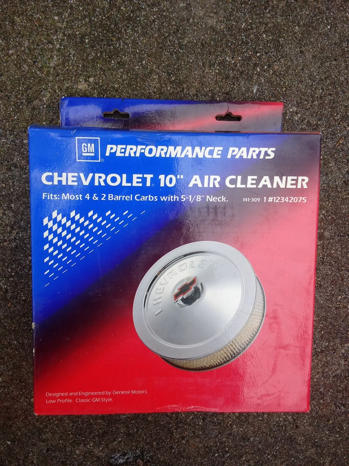 GM Chevrolet performance 10 inch air cleaner filter