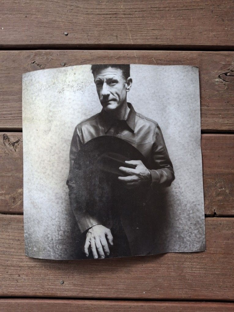 My Baby Don't Tolerate Lyle Lovett Record Store Promotional Poster