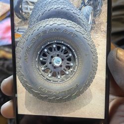 4rims W/ 4 Brand New Tires 35” (315/75/16) 