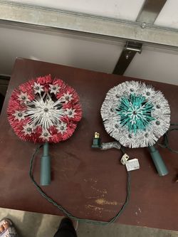Christmas Tree Stars Topper With Lights