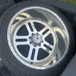 4 Rims 24 X 14 Para Ford 