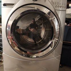 Silver Whirlpool Duet 4.5cu ft