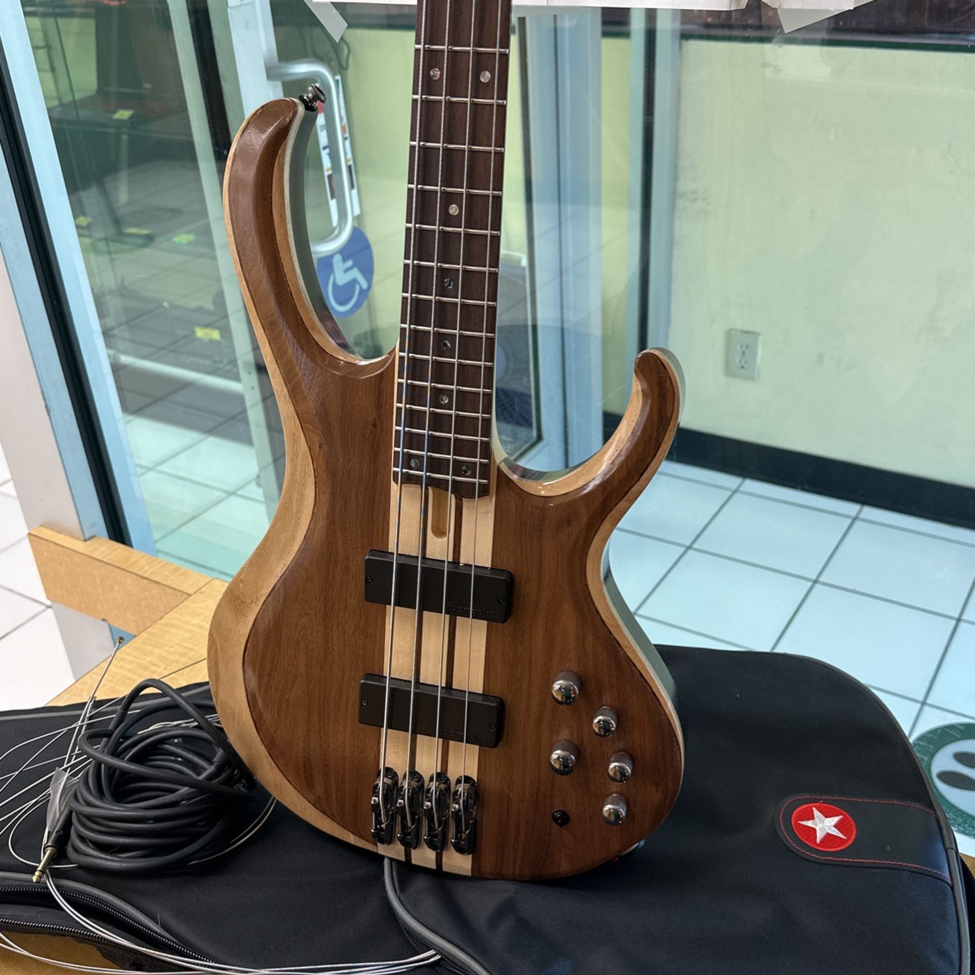 Ibanez BTB 740 1P-01 4 String Bass 2017 Natural