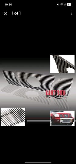 Nissan Titan armada overlay grill