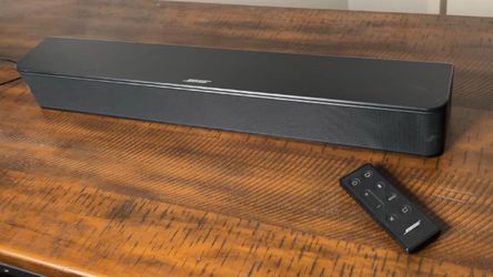 Bose soundbar with remote