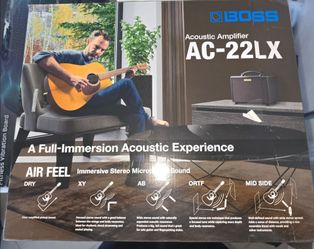 BOSS AC-22LX Compact Acoustic Amplifier (AC-22LX)