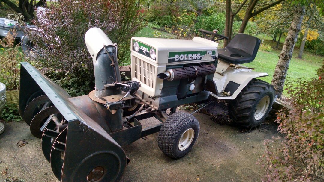 FMC Bolens Tractor with snowblower and mower for Sale in Lake